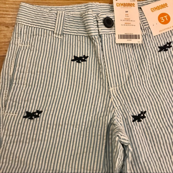 GYMBOREE BLACK BELT NINJA GRAY CARGO ACTIVE PANTS 3 5 NWT